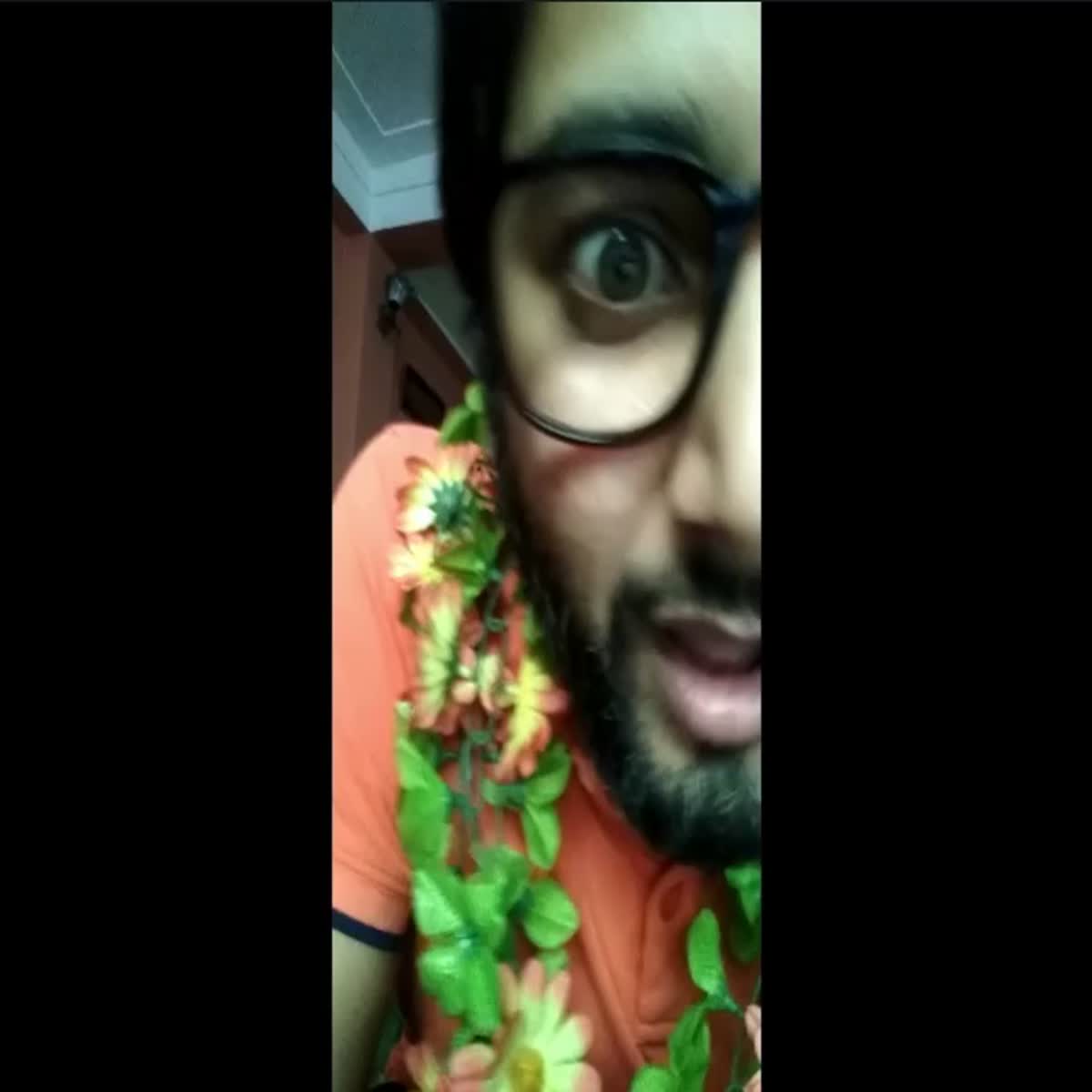 i will delivery your any message as a funny blind man