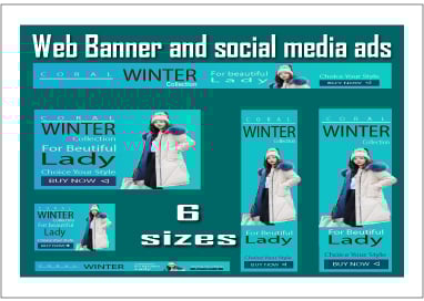 I will make a web banner, social media cover and banner ads 