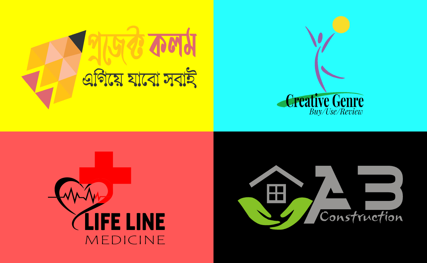 do simple creative modern minimalist unique professional business logo