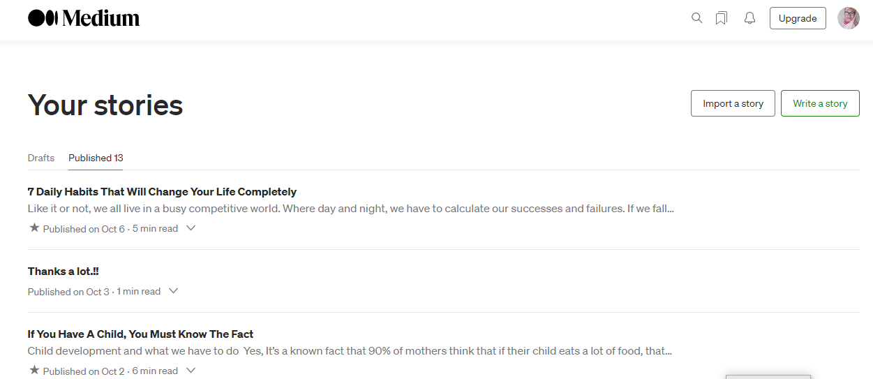 I will post your medium article and Guest post on high DA >90 and PA >80