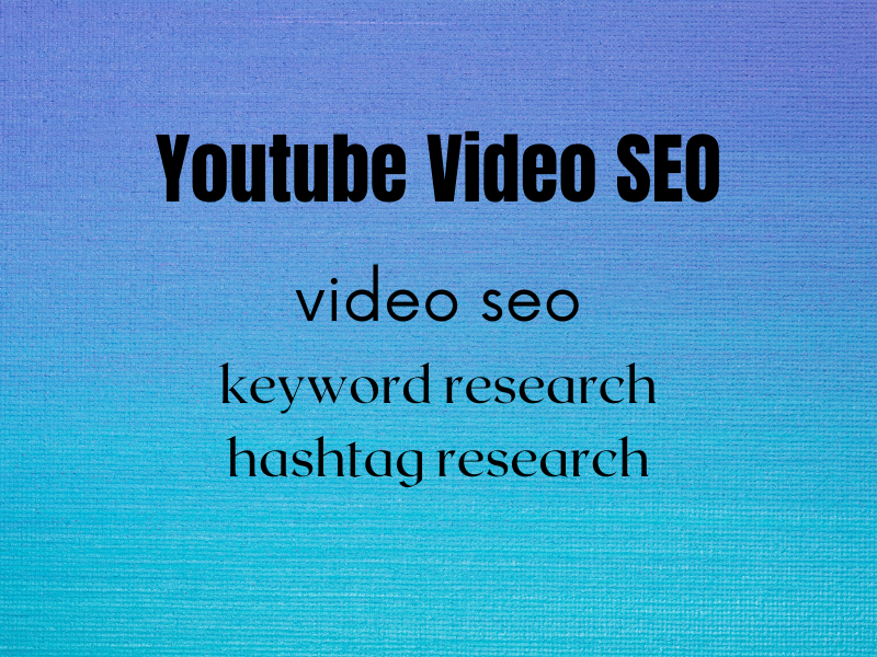 I will do video seo,video promotion and video marketing