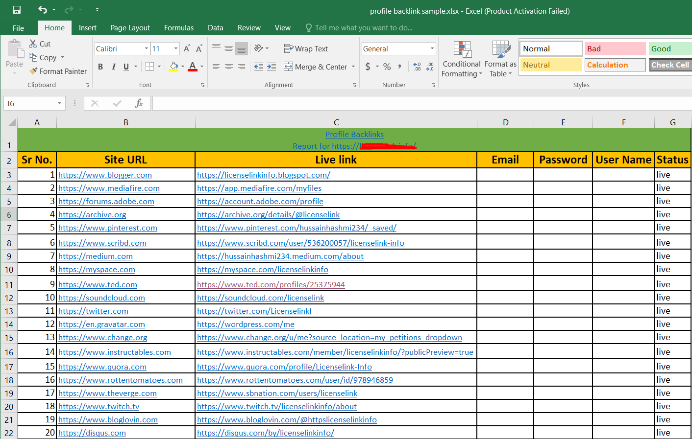 Profile backlink I will do manually 100, SEO Friendly listing for high ranking 