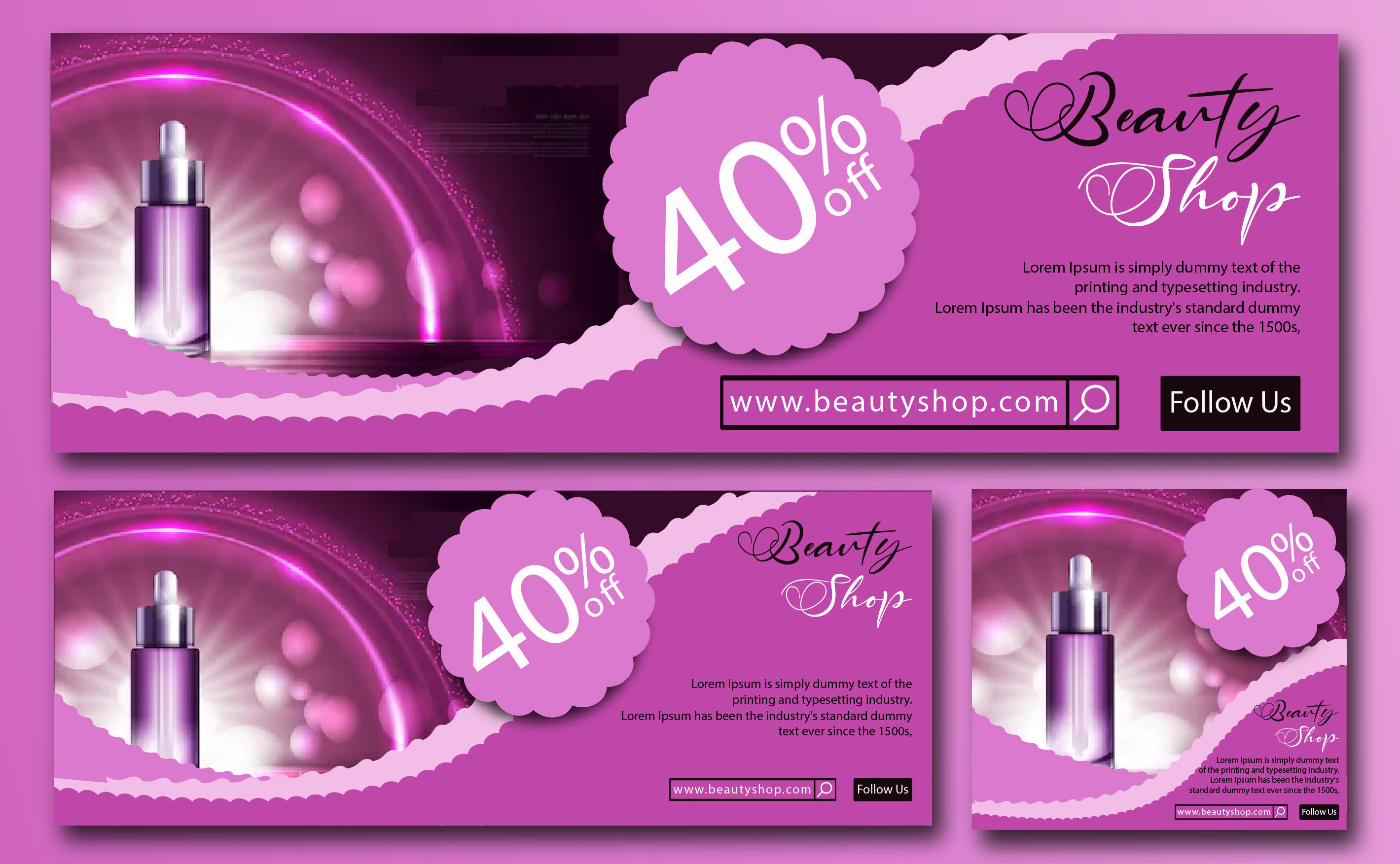 I will design professional banner for your business