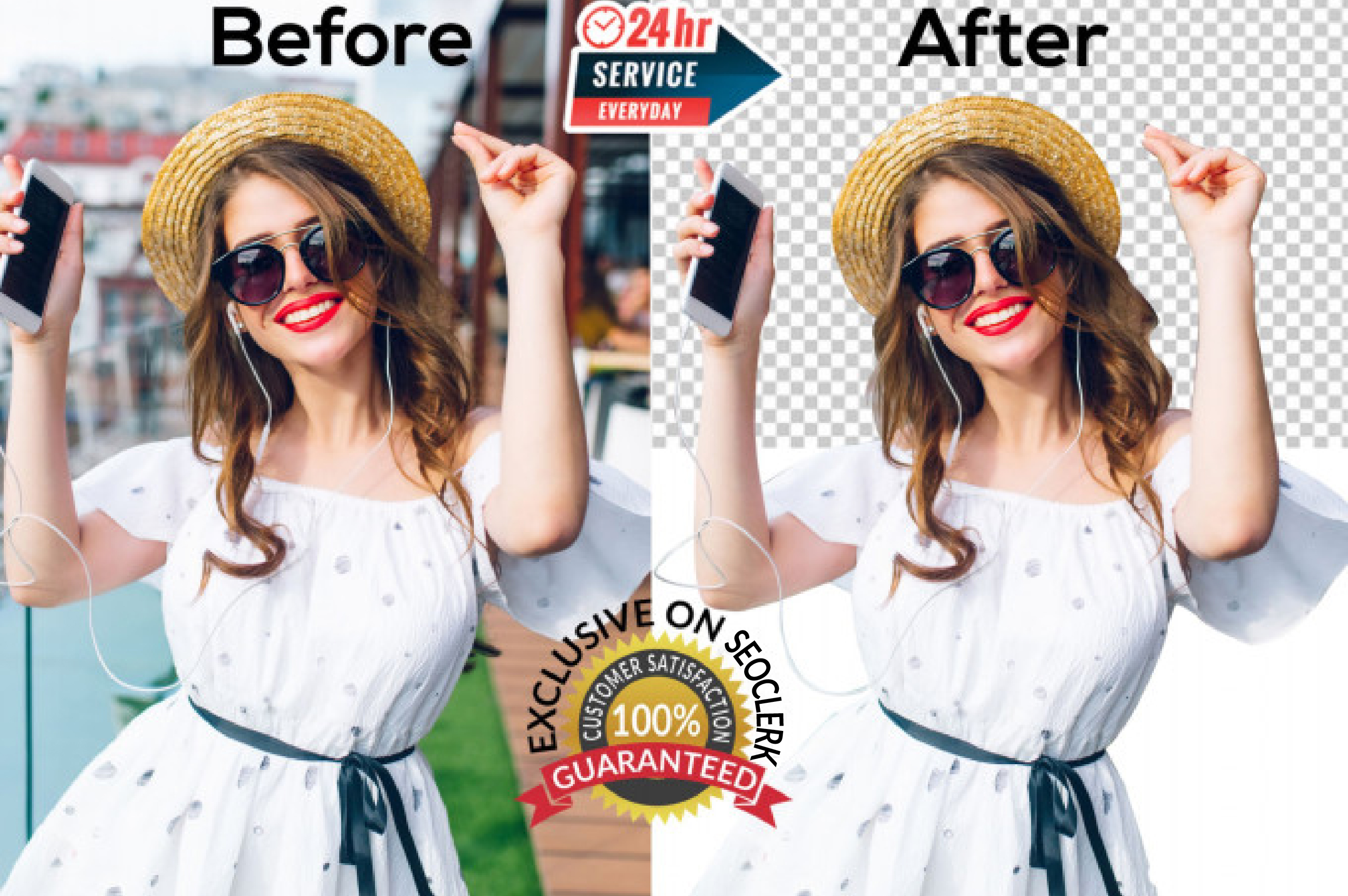 I will Image retouching & background remove