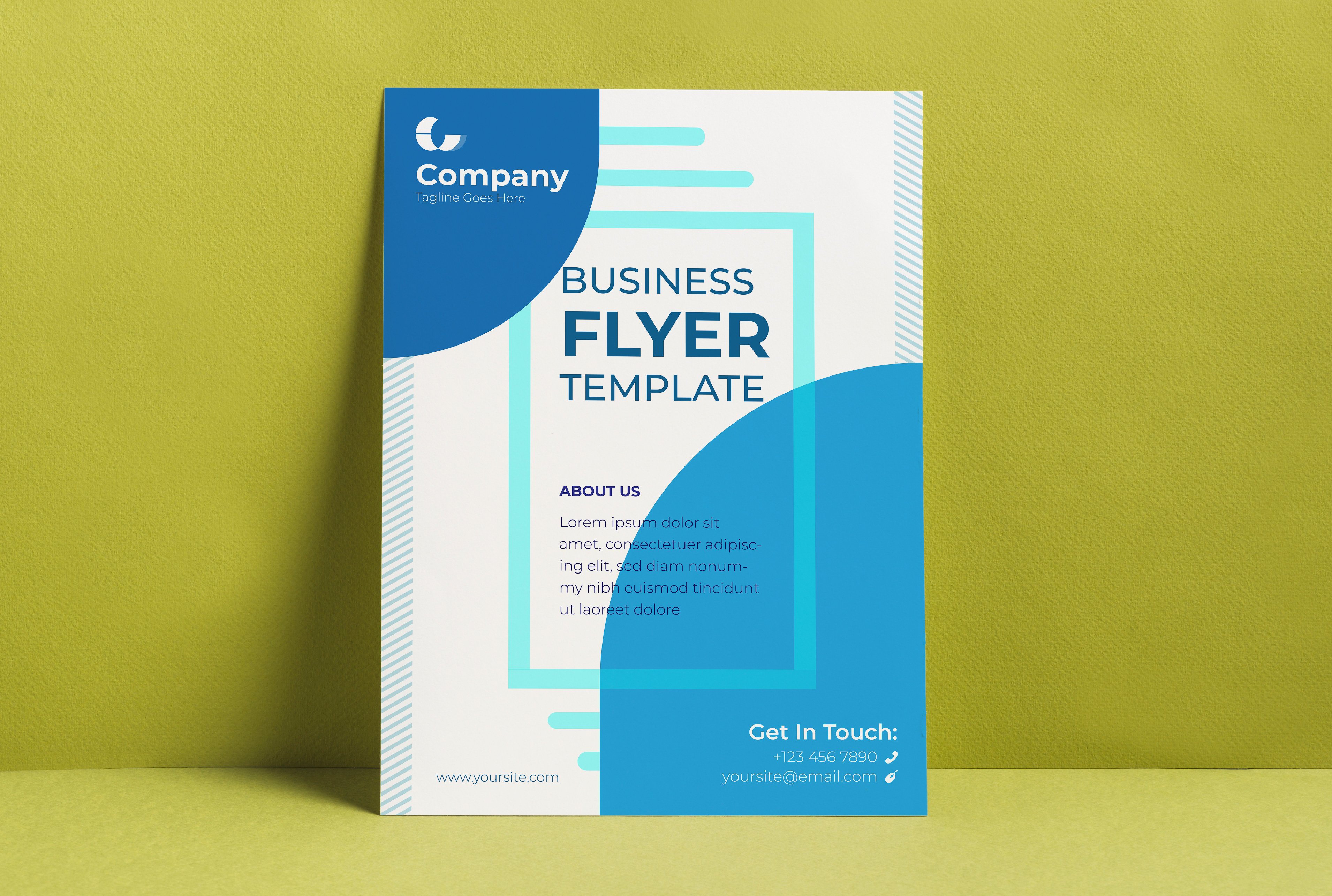 Professional flyer for business, product, food and so on