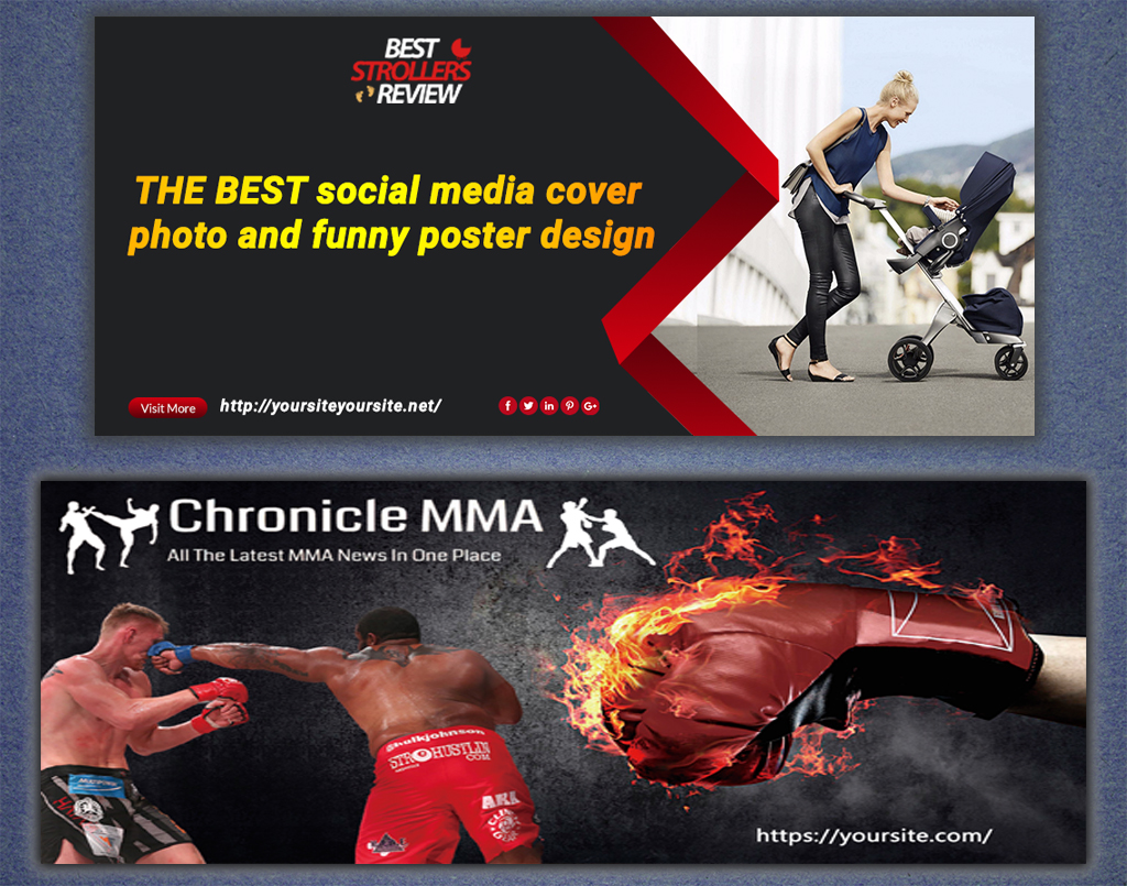 I will do any social media cover photo and funny poster design