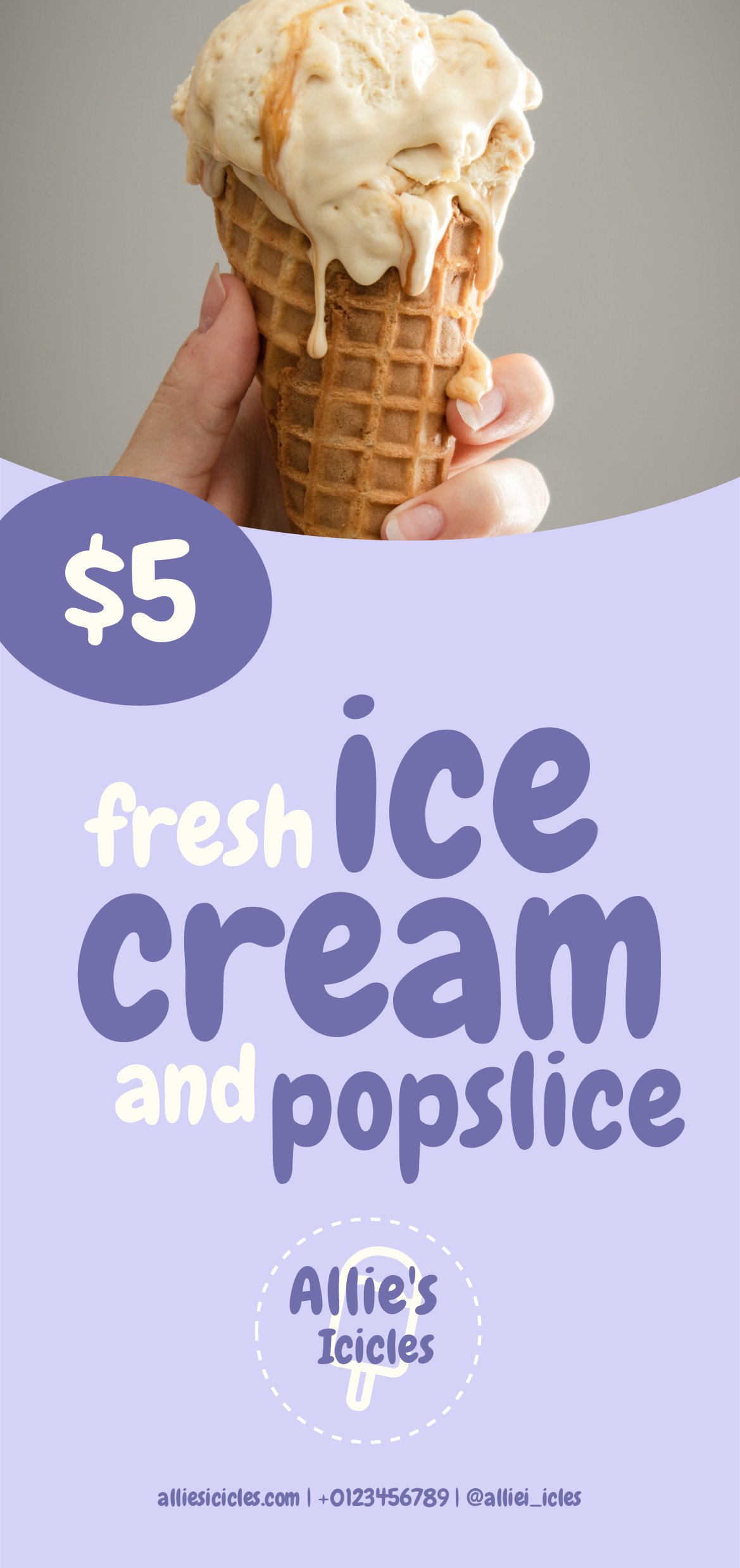 I will design and create posters/flyers 