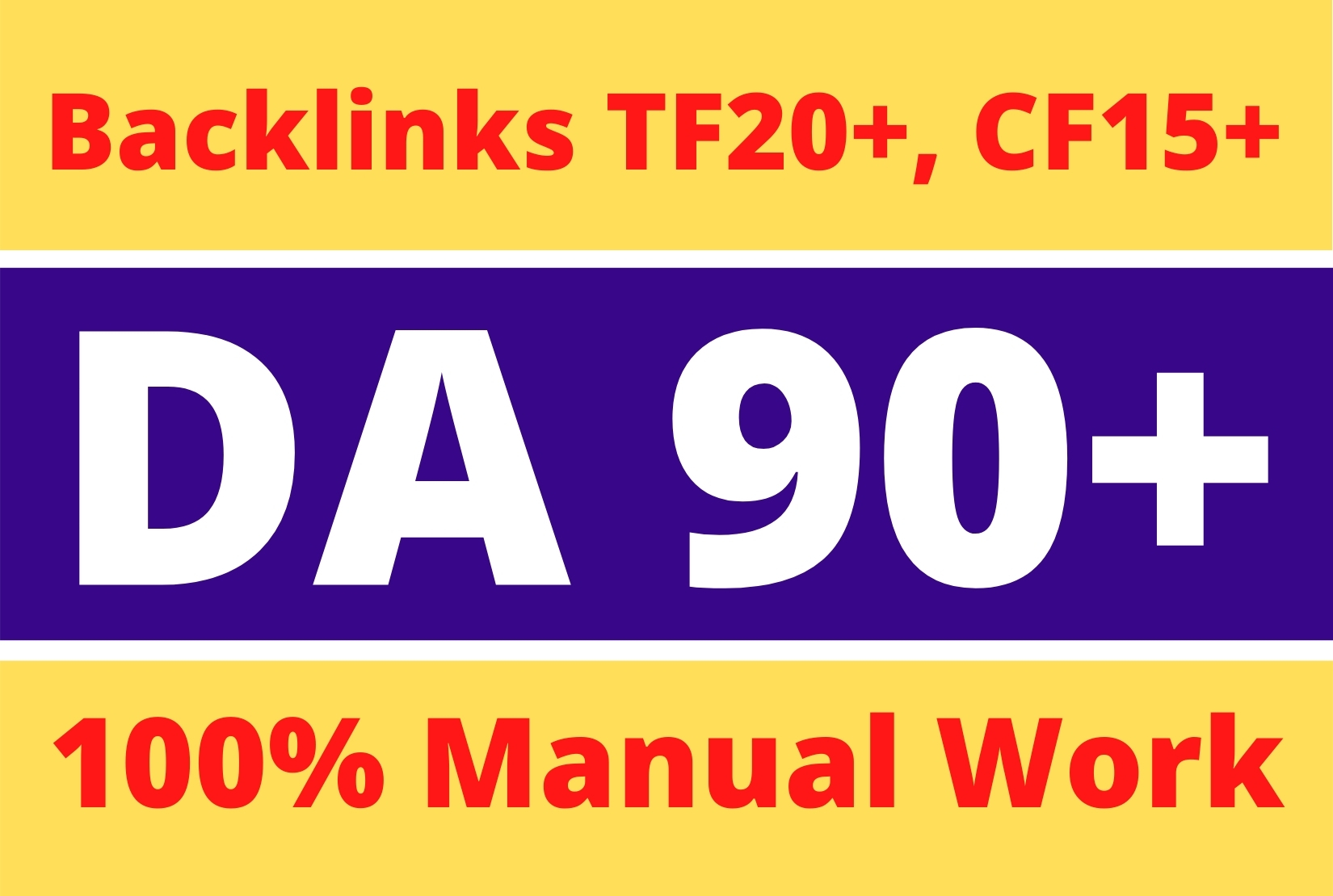 I will Provide 50 Contextual Do-follow Permanent Backlinks DA 90+