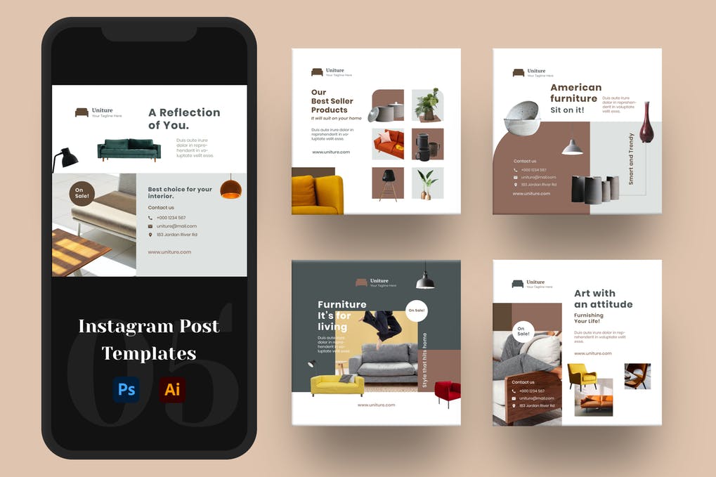 I will design Social Media Post or Web Site Banner Design