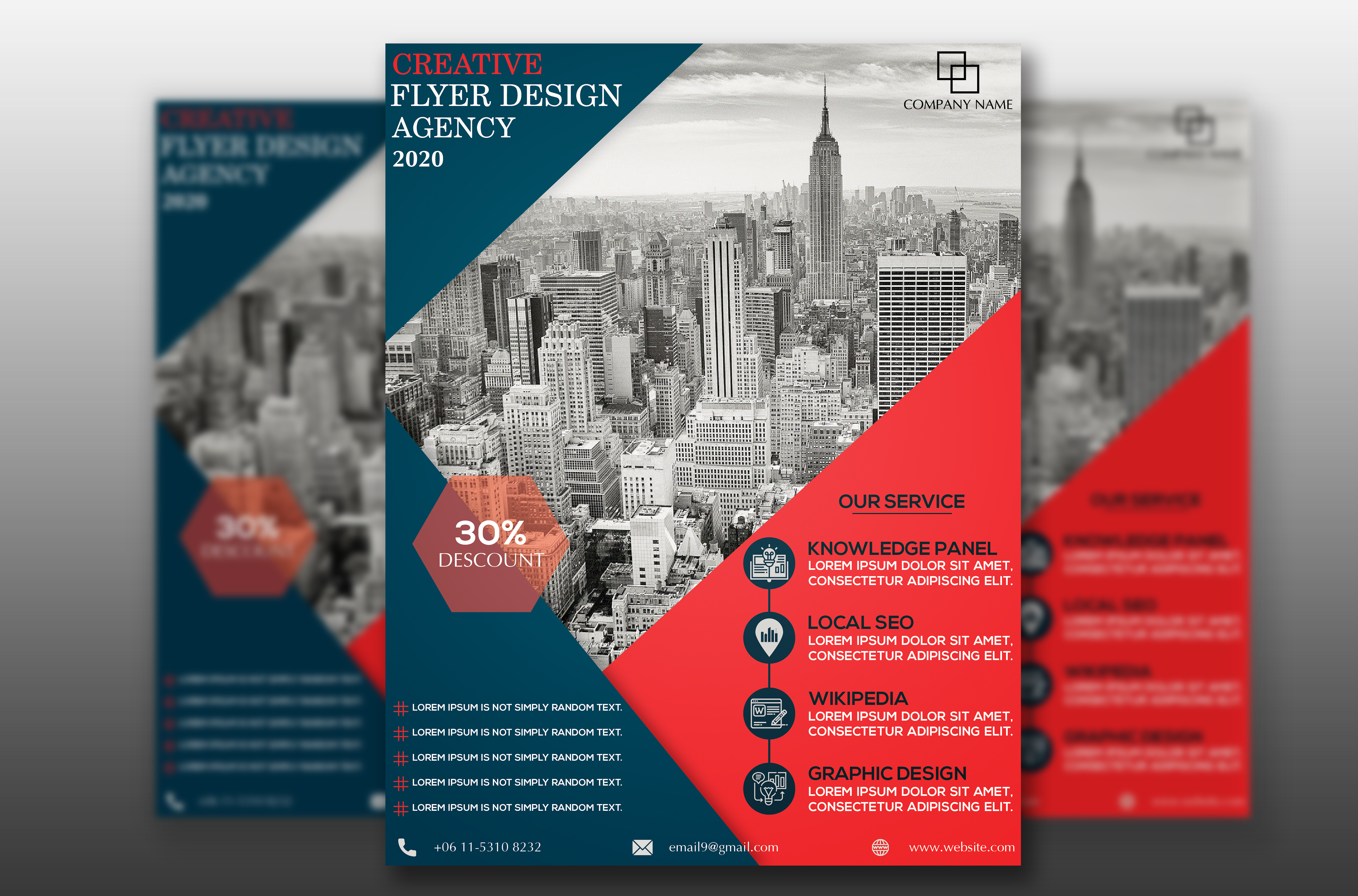  I will design Professional Flyers for your promotions, events, or advertisement