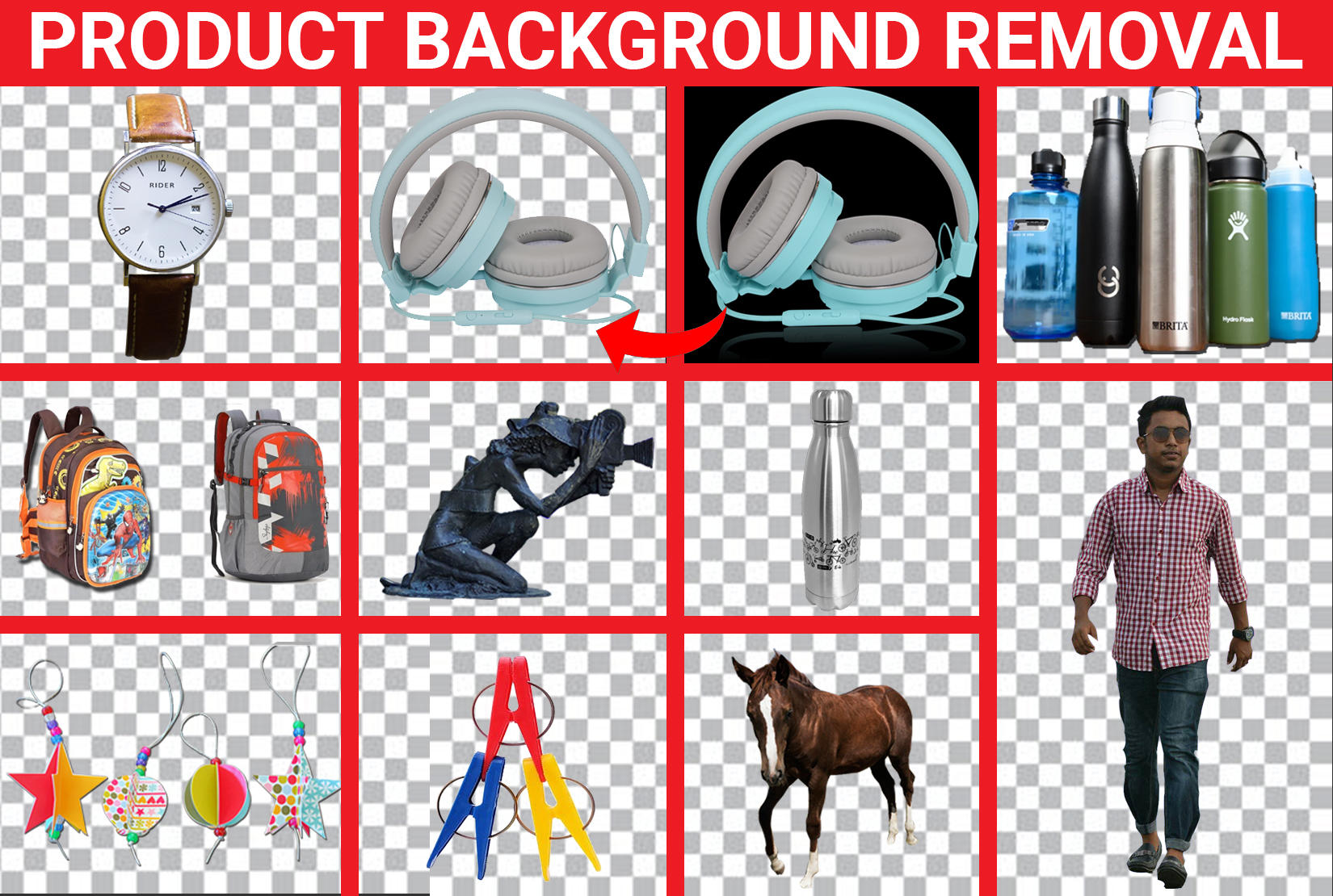 I can do amazon product background remove, object remove