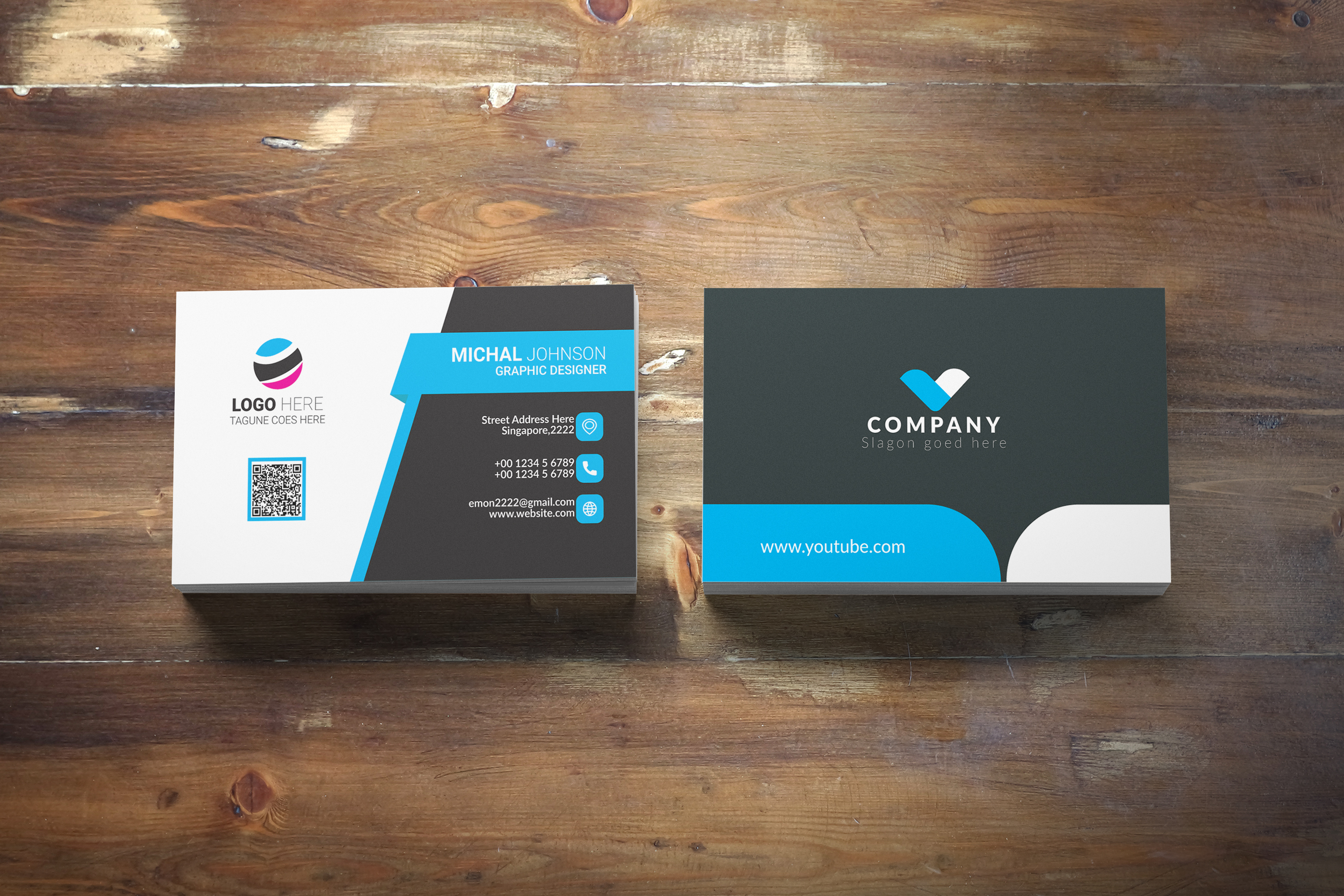 I will do morden Business card desgin