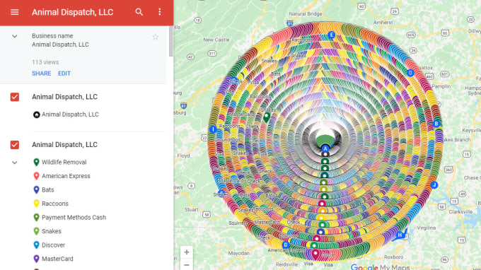 Create 5000 google maps citations for local business SEO