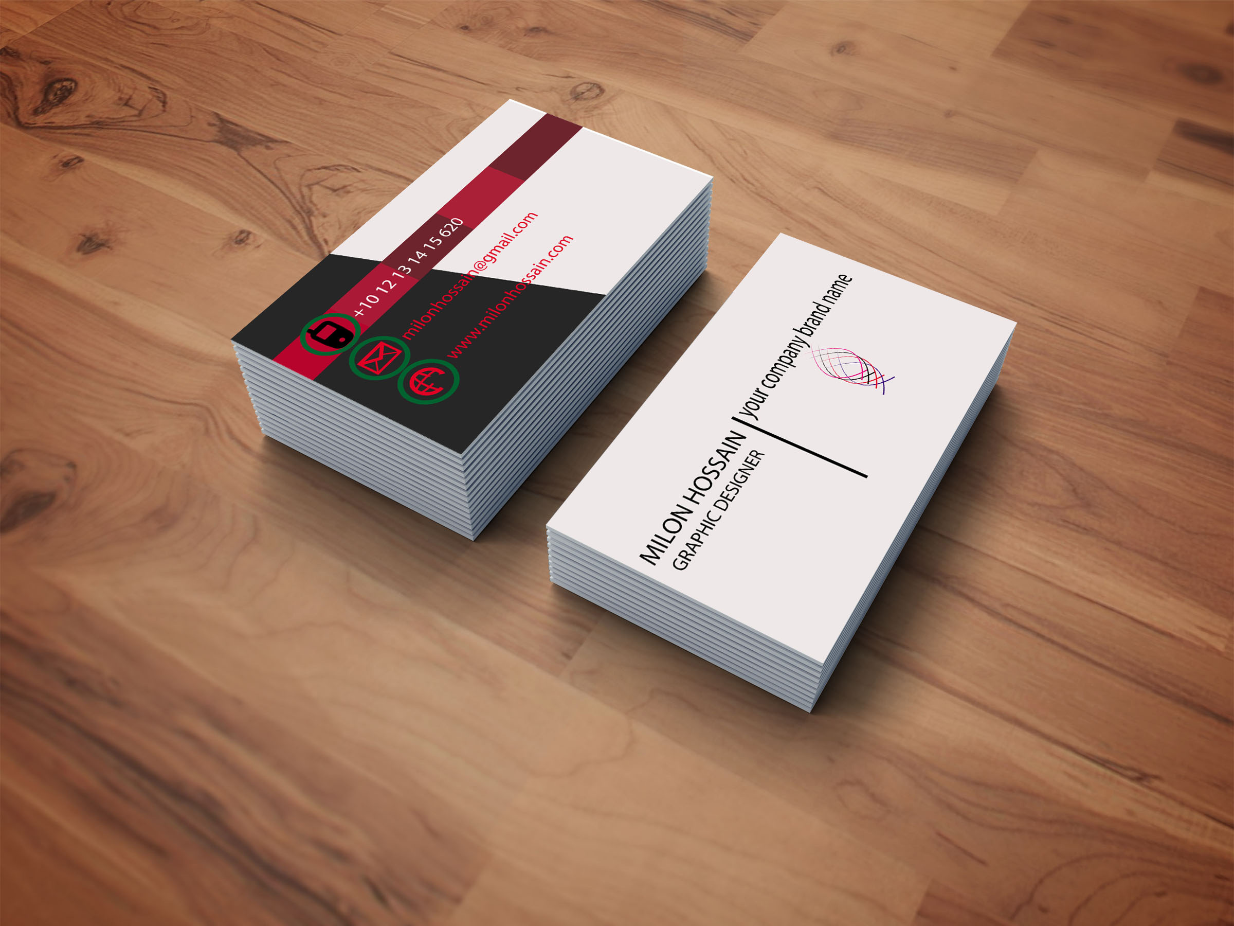 I will design modern business card and stationary and logo