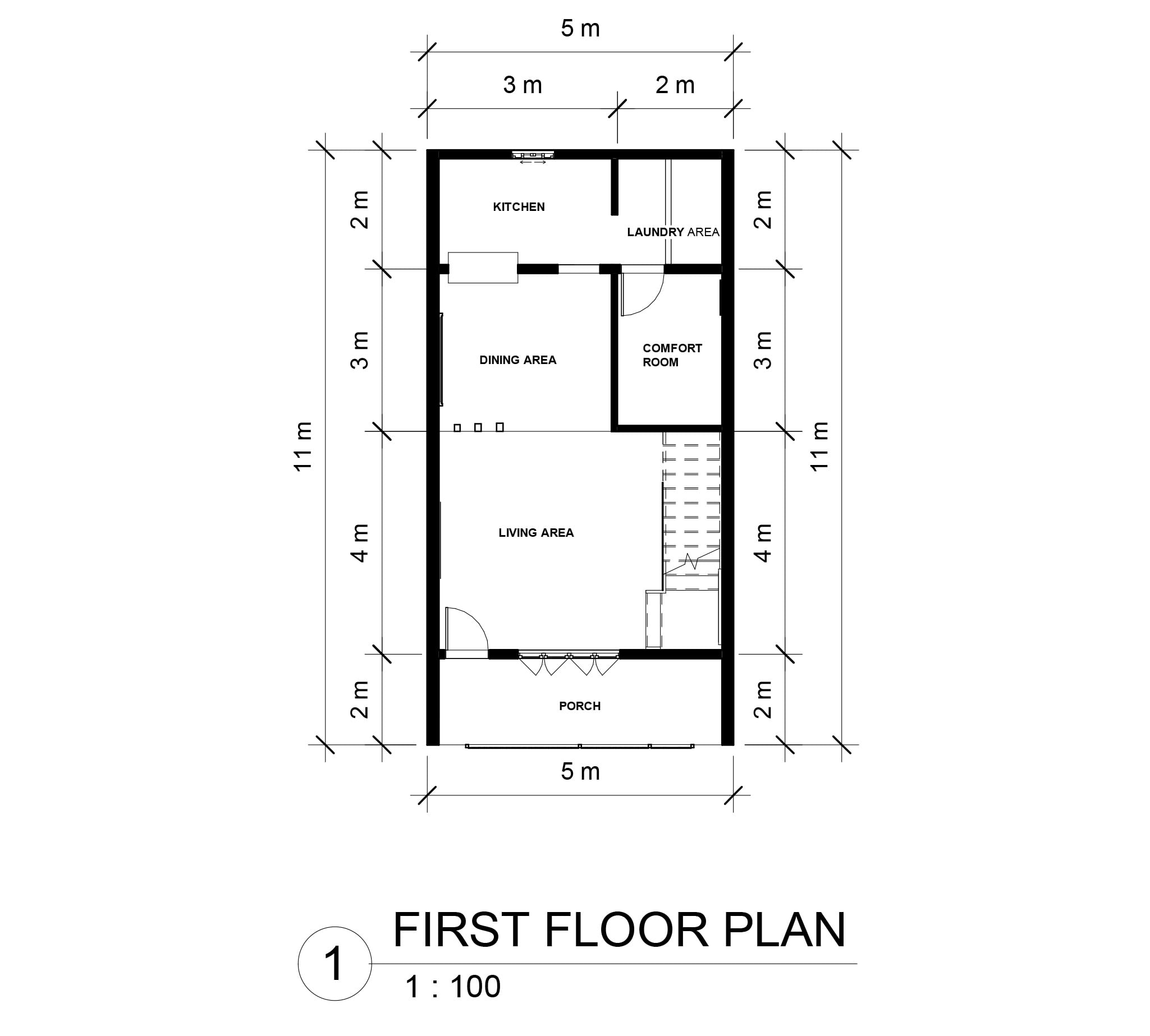 I will create you a basic 2d floorplan professionaly