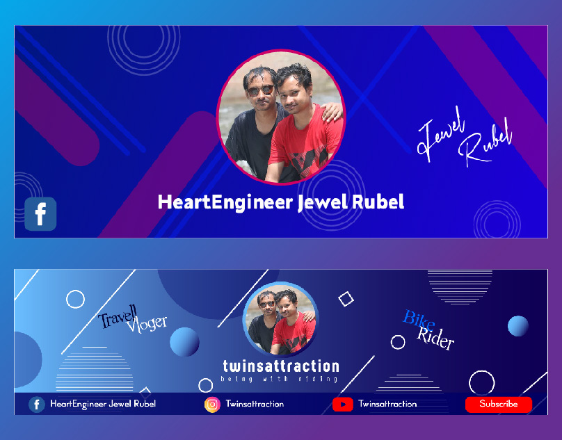 i will design stunning banner and businesscard