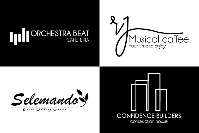 I will do simple minimalist logo design