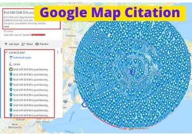 I Will Create Manually 200 Google Maps Citations for local seo