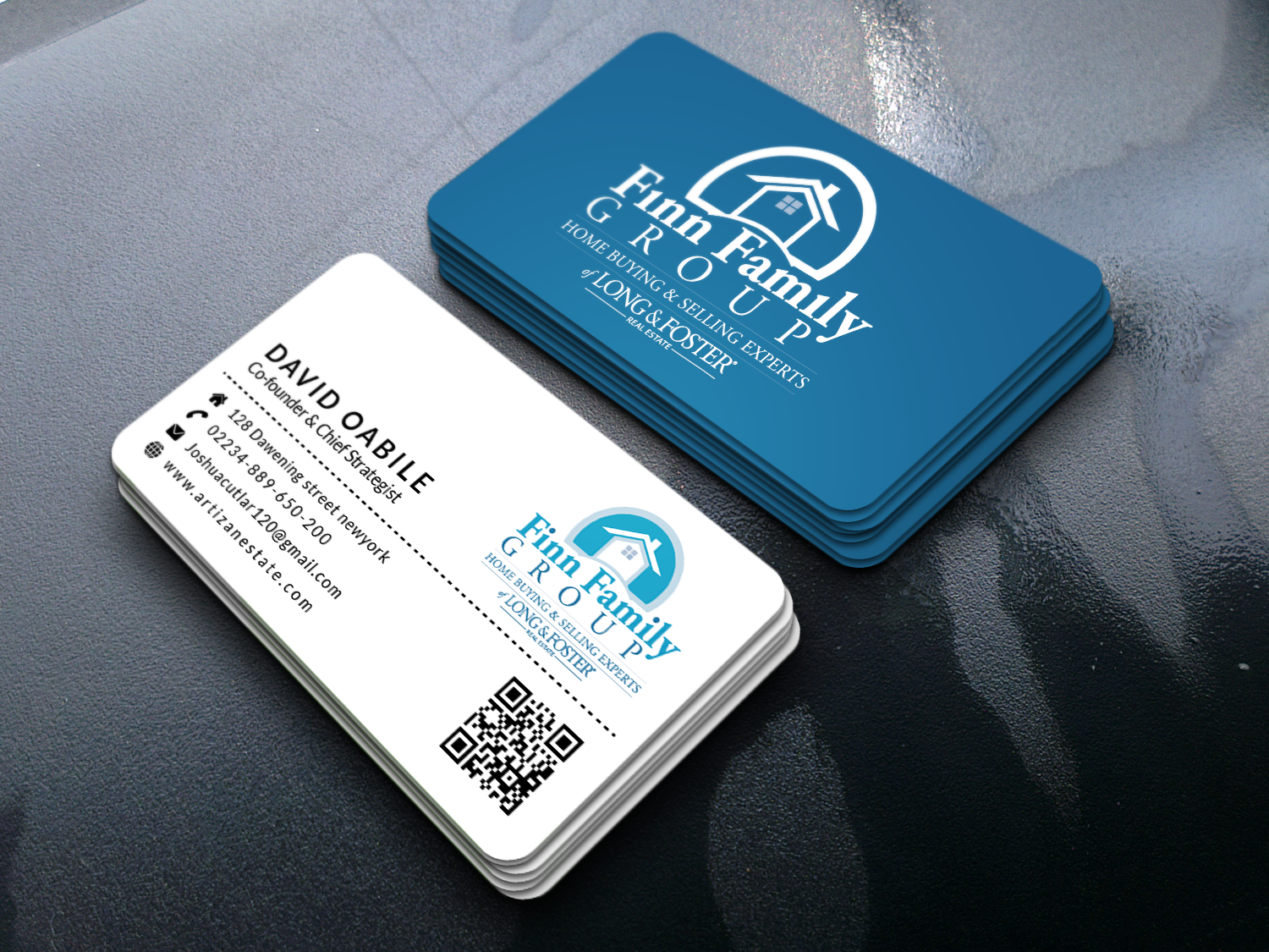 I can create a business card for you within 6 hours.