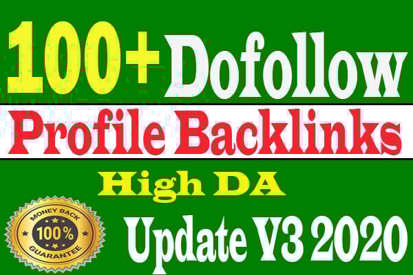 I will create manually 100 high da profile backlinks ...