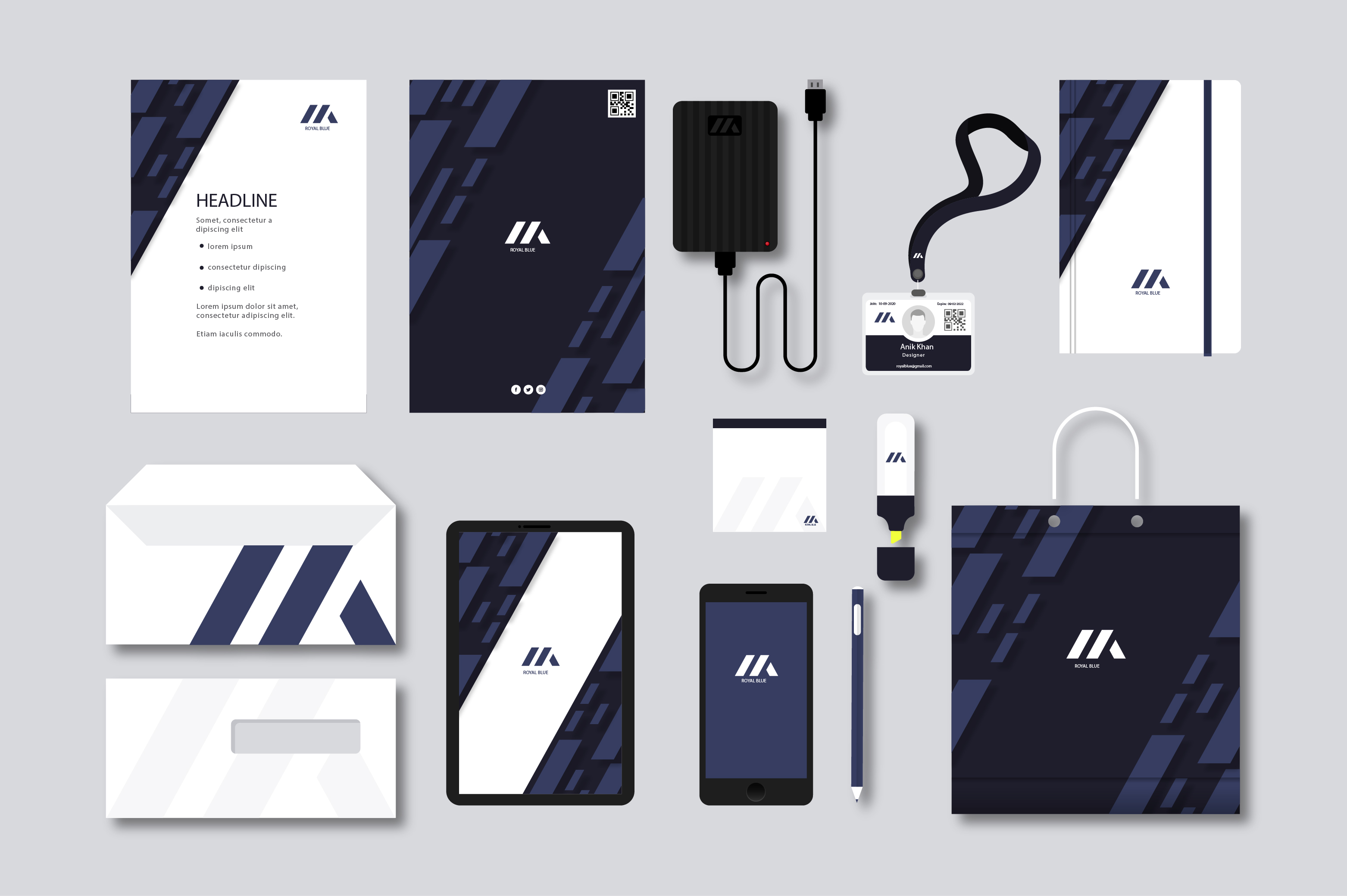 I will business card or stationery of creative design