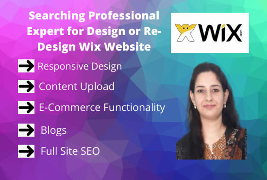 I will create and redesign shopify wix elementor pro and duda websites