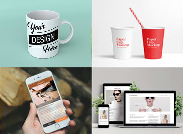 I will create realistic photoshop smart object product mockup