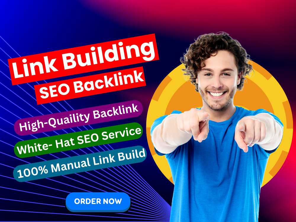 I will do link building for rank your website with ex...