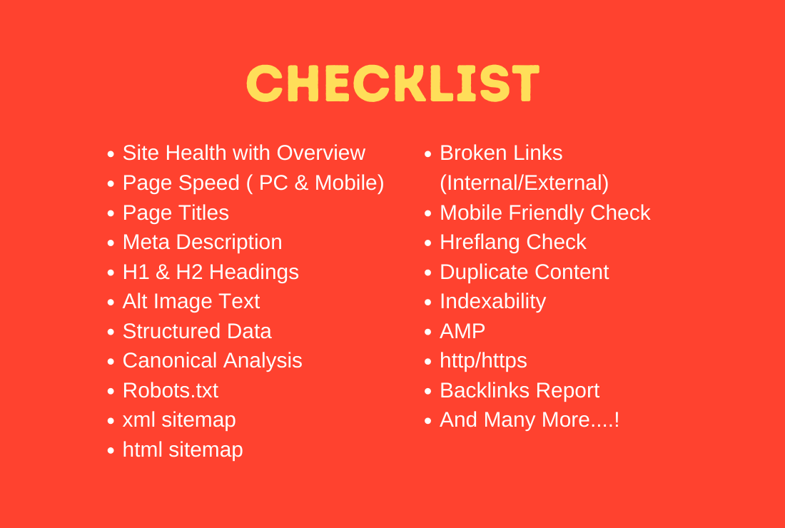 The only SEO audit your site needs with a handmade report and suggestions