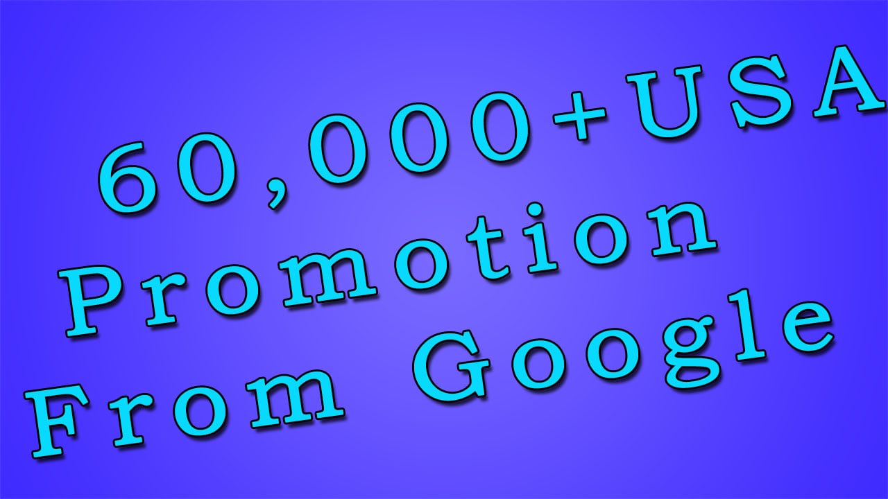 6 Month USA Keyword Targeted Promotion From Google