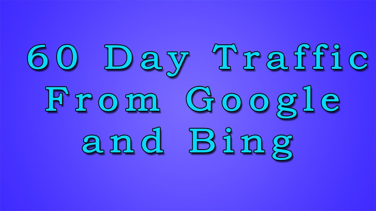 keyword targeted Traffic For 60 day From Google and Bing