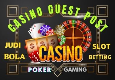 10 high Quality DA70+Gambling,Slot ,Betting,CBD,Crypto Sites - blog writing + post