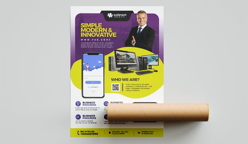 I will design food flyer or poster, restaurant menu