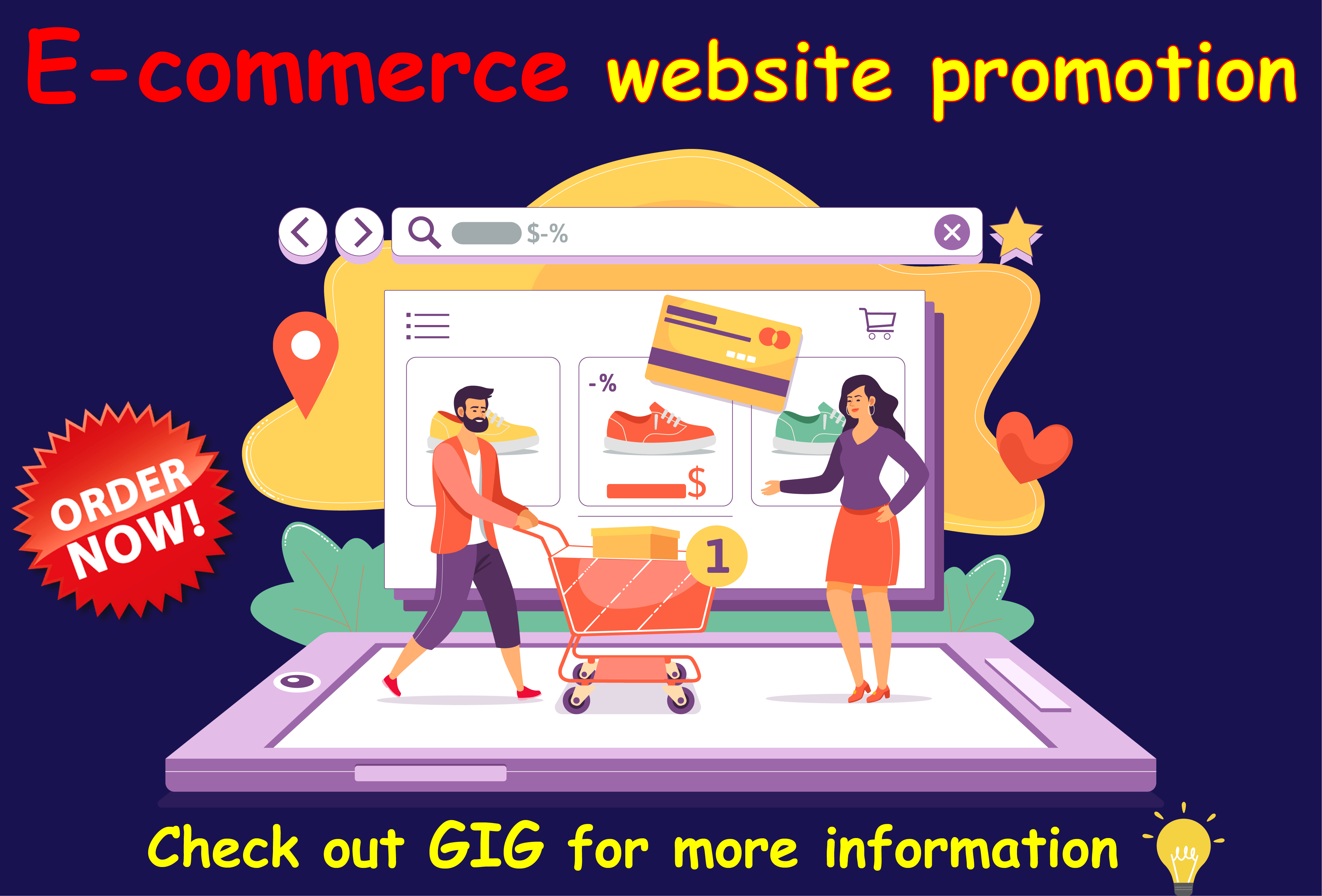 I will drive real traffic to promote your ebay, etsy, amazon, shopify stores