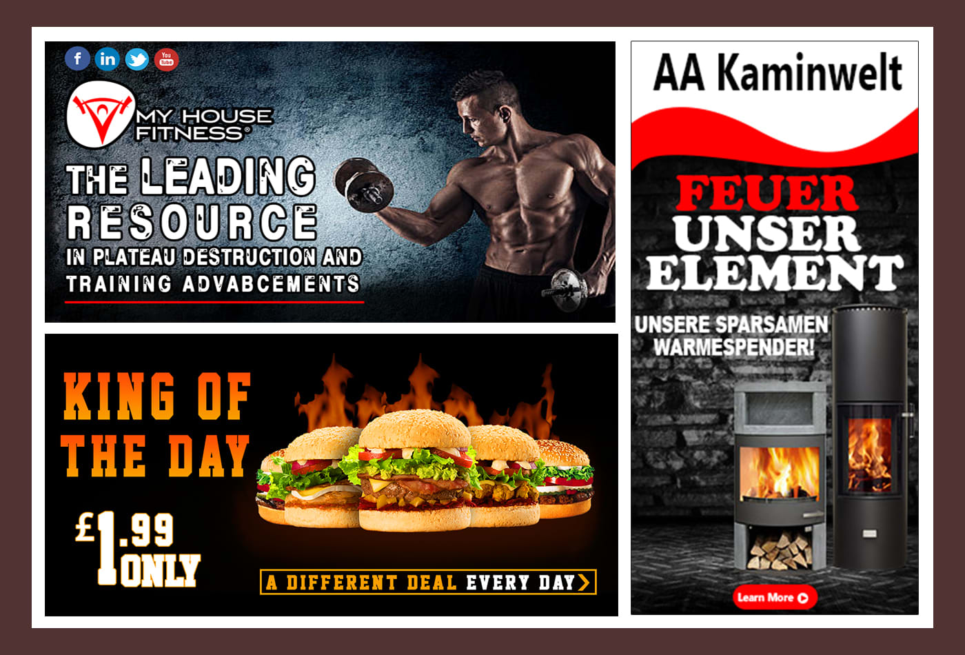 I will design a creative modern facebook cover or web header