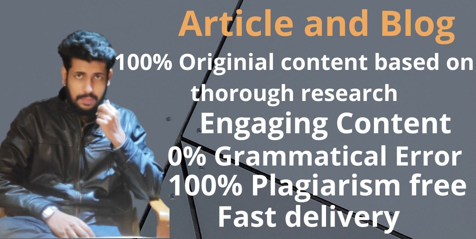 I will write interesting content on any topic