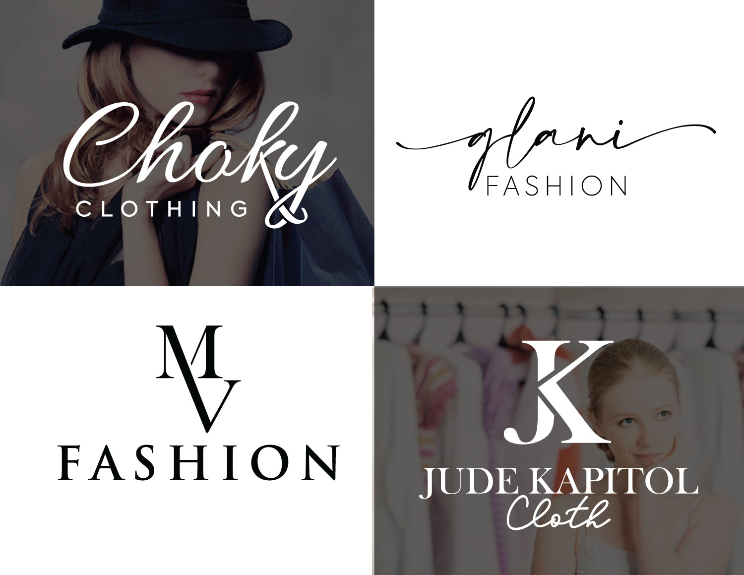 I will design modern luxury fashion and clothing brand logo for $5 -  SEOClerks