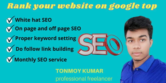 I will do complete seo services to rank your website on google top