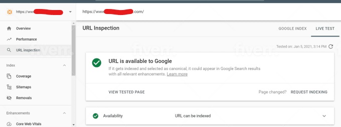 I will fix index coverage errors in Google search console