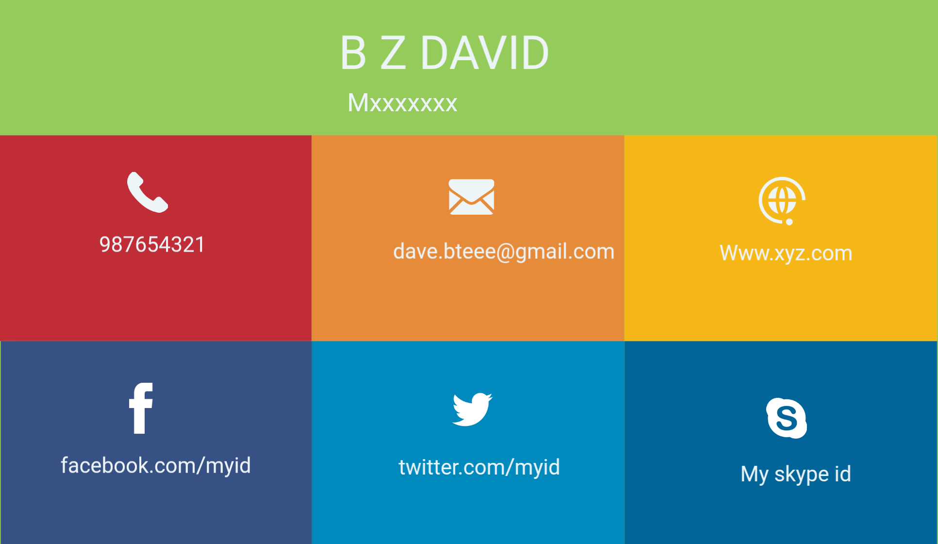 Business card Professional and print ready PDF/PNG