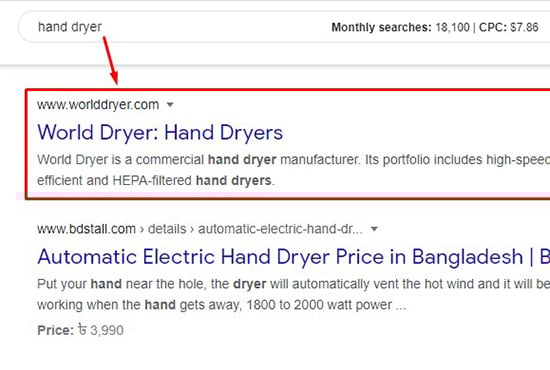 Offer Guaranteed 1st page ranking on Google 