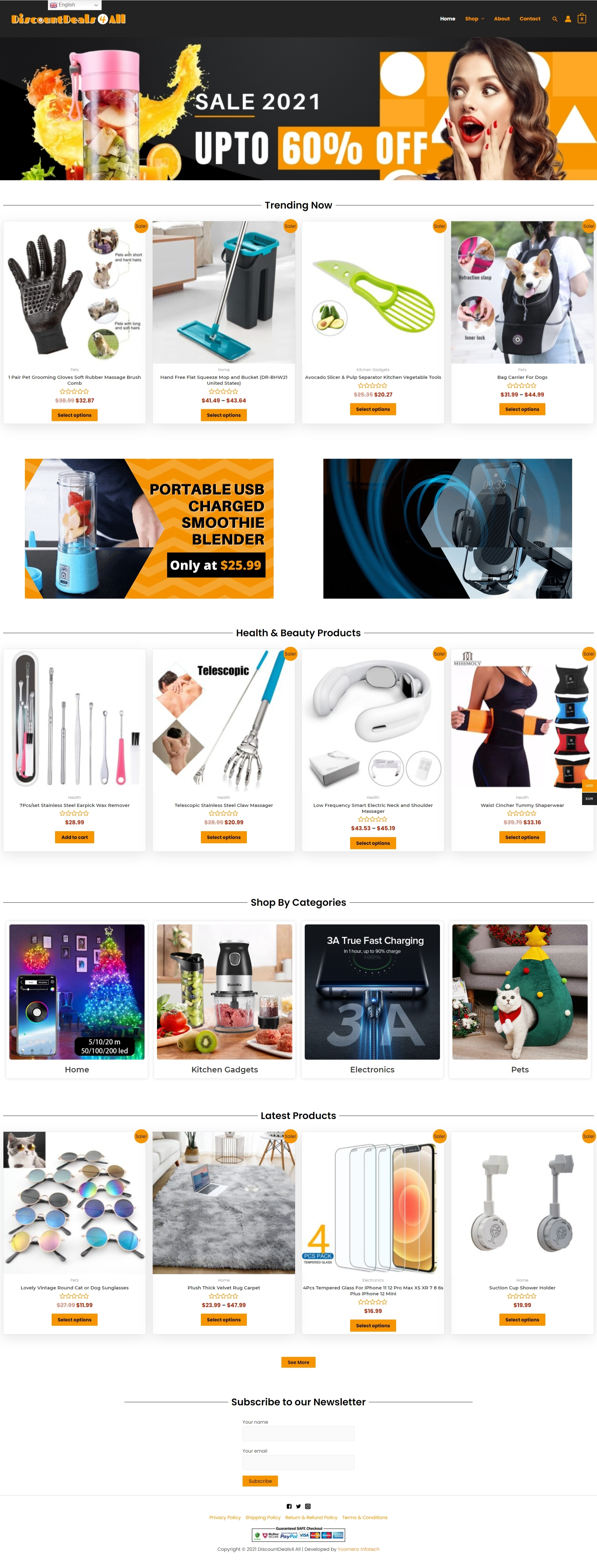 I will create dropshipping store with woocommerce