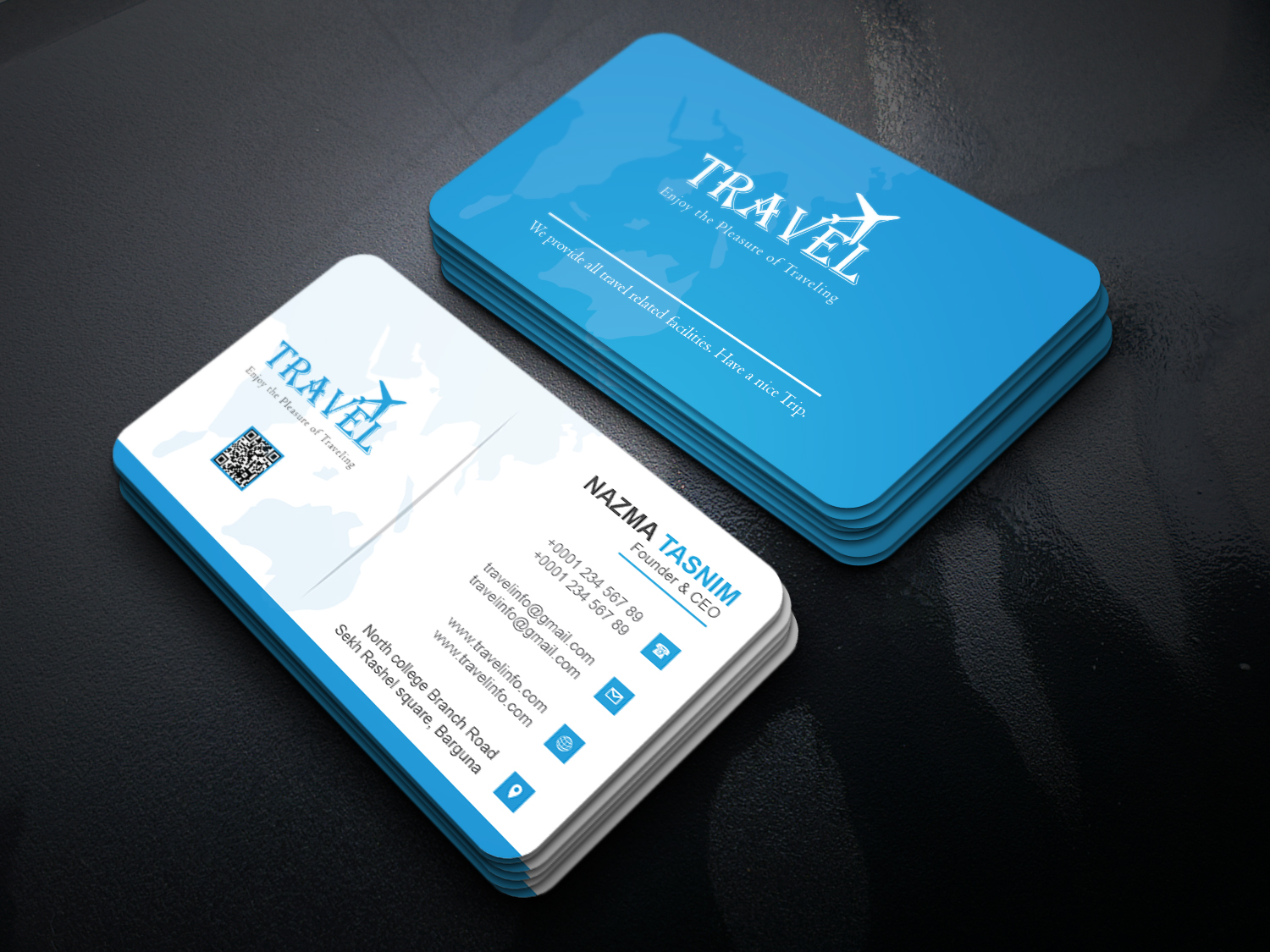 I will provide clean, professional Business card design service