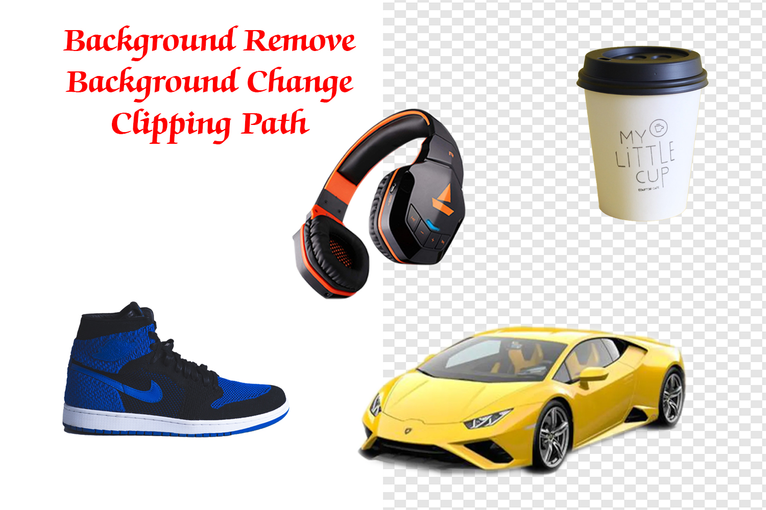 I will do background remove, clipping path work with unlimited revisions