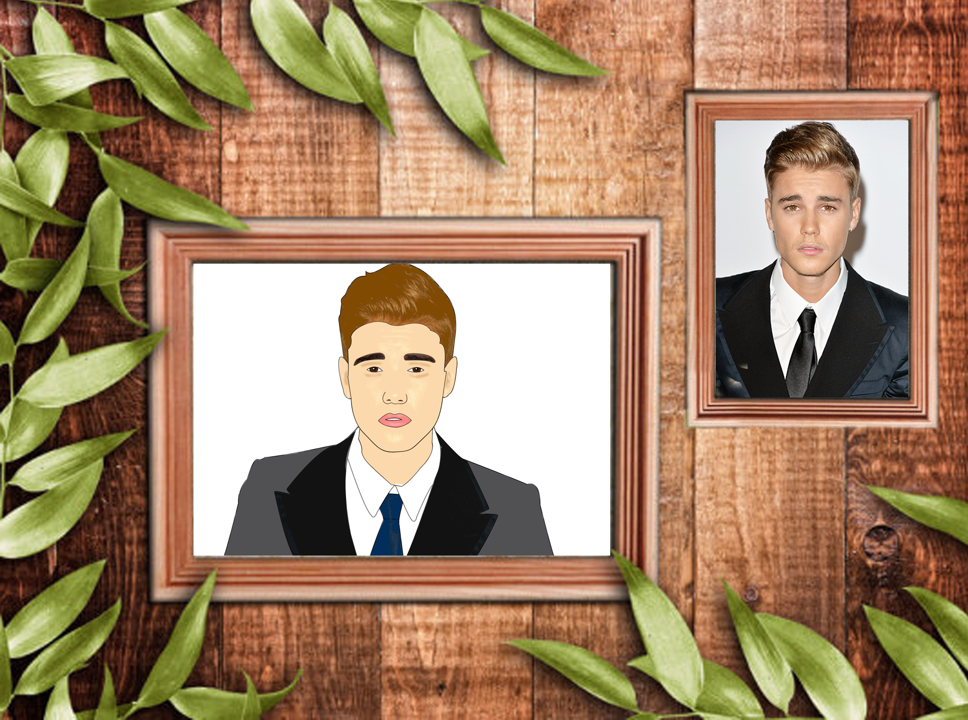 drawing cartoon your face within few houres