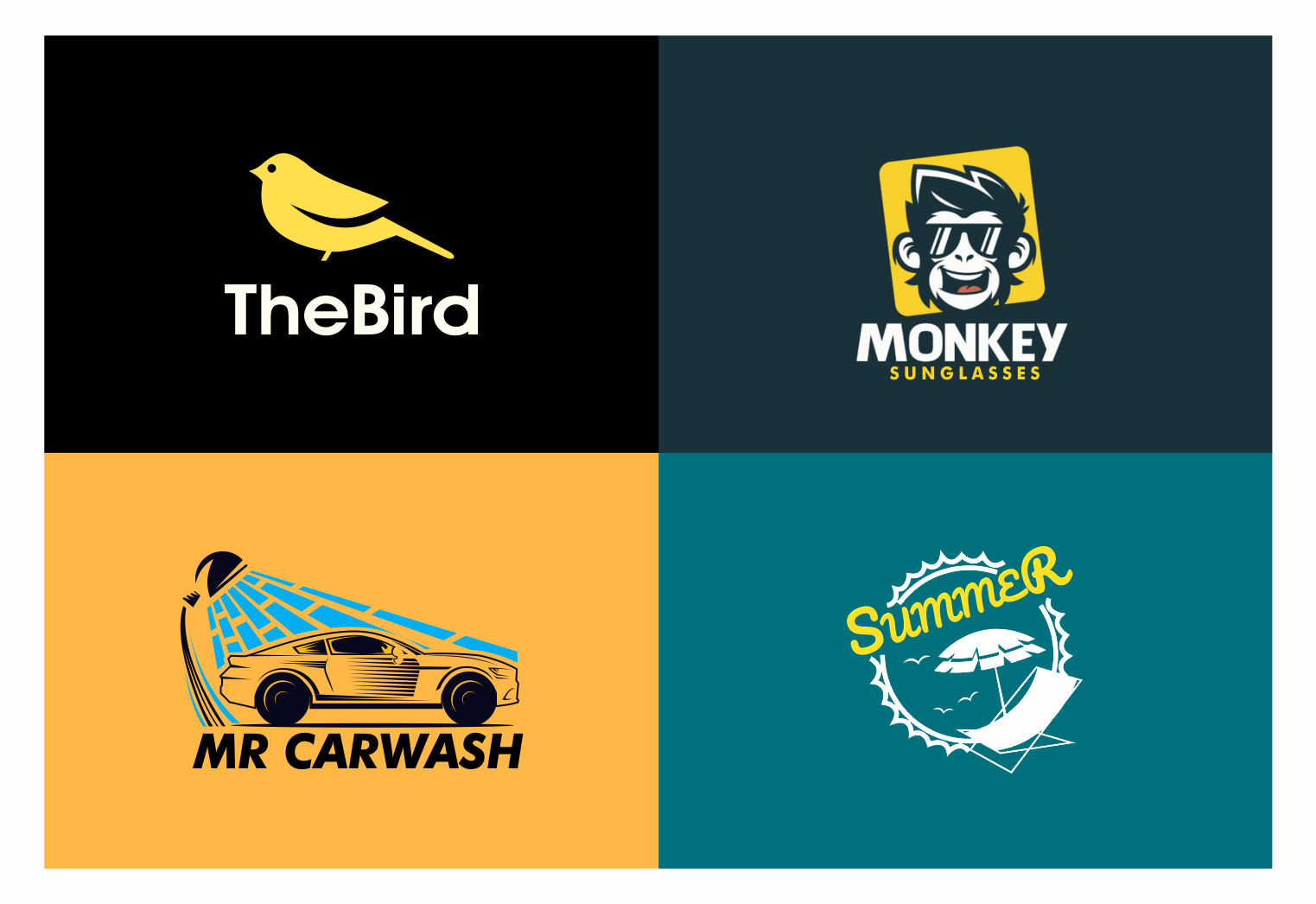 I will do 3 unique minimalist logo design with free source files