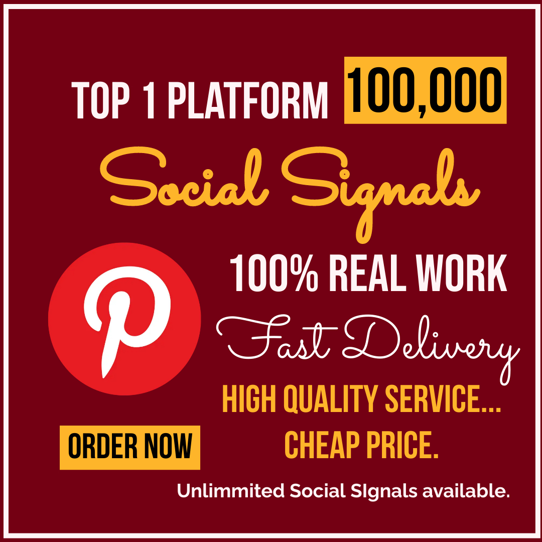 HQ 100,000 Social Media Social Signals 100 Guarantee SEO Boost Backlinks Website Your Ranking