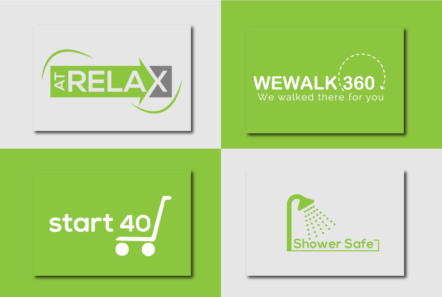 I will do flat minimalist business logo design for your brand