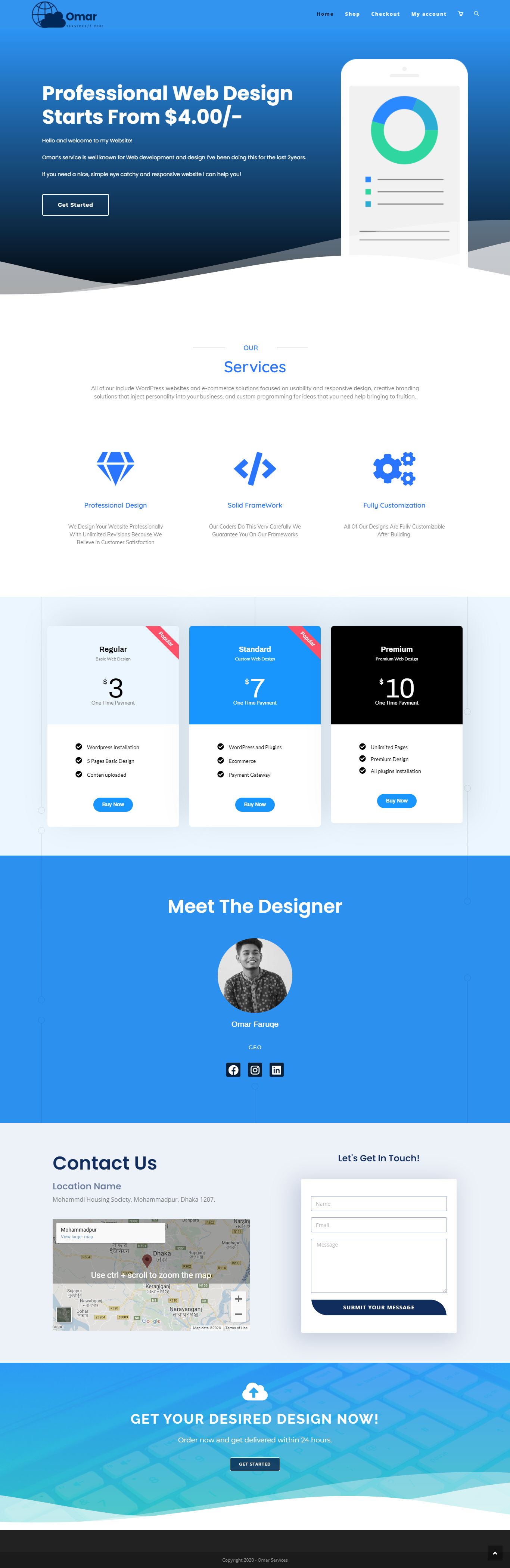 Responsive Website With WordPress