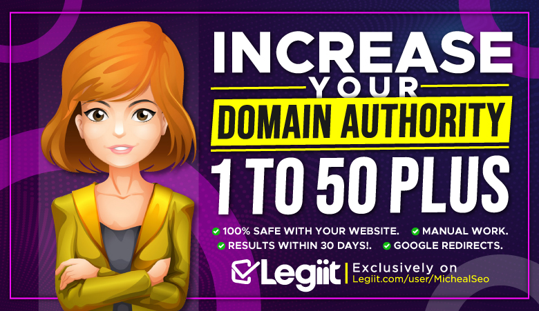 Increase Your Moz Domain Authority To 50+ Within 30 Days.